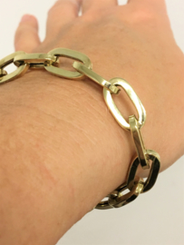 14 K Gouden Anker Schakel Armband - 19,5 cm / 14,45 g