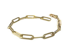 14 K Gouden Anker Schakel Armband - 20 cm / 15 g