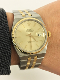 Rolex Datejust Oysterquartz - Staal / Goud 17013 - Heren Polshorloge