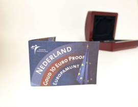 De Gouden Europa Munt - 10 Euro Goud Proof / In Cassette met Certificaat