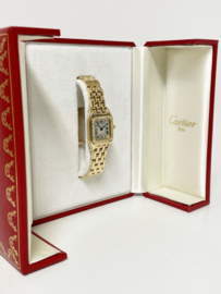 Cartier Panthere 4178 Lady Diamond 18 K Goud Quartz - Roman Dial