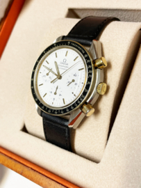 OMEGA 175.0032 Speedmaster Chronograaf Automatic White Dial Reduced 1990 - Staal / Goud
