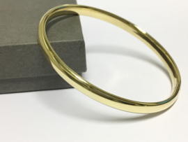 14 K Gouden Slaven Armband (Ovaal) - 9,55 g