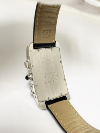 Cartier Tank Américaine Chronograaf 2312 18K Wit Goud Quartz