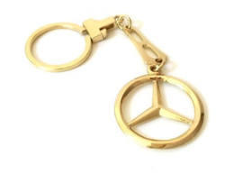 14 K Gouden Sleutelhanger Mercedes - 9 cm / 13,8 g