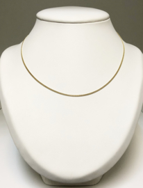 14 K Gouden Gourmet Ketting Collier - 43,5 cm