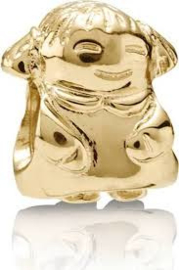 PANDORA 14 K Gouden Moments Armband met Diverse Gouden Bedels twv € 9.116,-