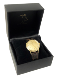 Antiek Zenith 18 Karaat Gouden Heren Polshorloge Bumper Automaat - 1959