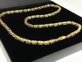 14 K Gouden Koningsketting Byzantijns  - 62 cm /  98,77 g