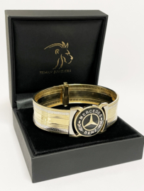 14 K Gouden Heren Armband Mercedes - 24,5 g / 2,5 cm