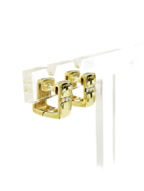 Quinn Design Oorhangers 0.12 ct Briljant Geslepen Diamant H / VVS