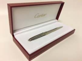 Cartier Pen Platinum Plated - Stylo Louis Cartier Incl Toebehoren