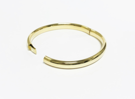 14 K Gouden Slaven Armband - 12,38 g / 6,8 mm / 18 cm