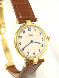 Cartier le Must Vermeil Ronde Quartz  Polshorloge Midsize 30 mm Incl. Garantie