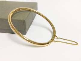Handvervaardigd 14 K Massief Rosé Gouden Slaven Armband - 31,6 g