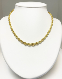 14 Karaat Gouden Koord Collier (Uitlopend) - 45 cm / 13,2 g