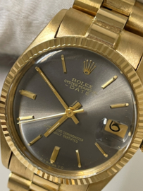 Rolex Date Midsize Oyster Perpetual 6827 President - 18 K Goud / 31 mm