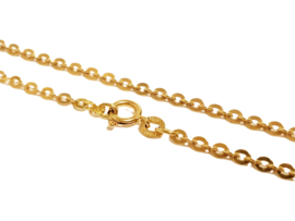 18 Karaat Gouden Anker Schakel Collier - 67 cm / 10,1 g