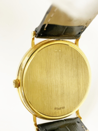 Omega de Ville 18 K Gouden Dresswatch Ivory Roman Dial - 1998