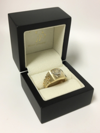 14 K Bicolor Gouden Rolex Ring - 9,7 g