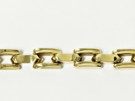 14 K Gouden Schakel Armband - 19,5 cm / 15,25 g