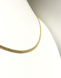 14 K Gouden Gourmet Ketting (Gewalst) - 42,5 cm / 10,2 g