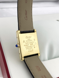 Must de Cartier Tank Large 681006 Quartz Ivory Roman Dial - Incl Cartier Garantie