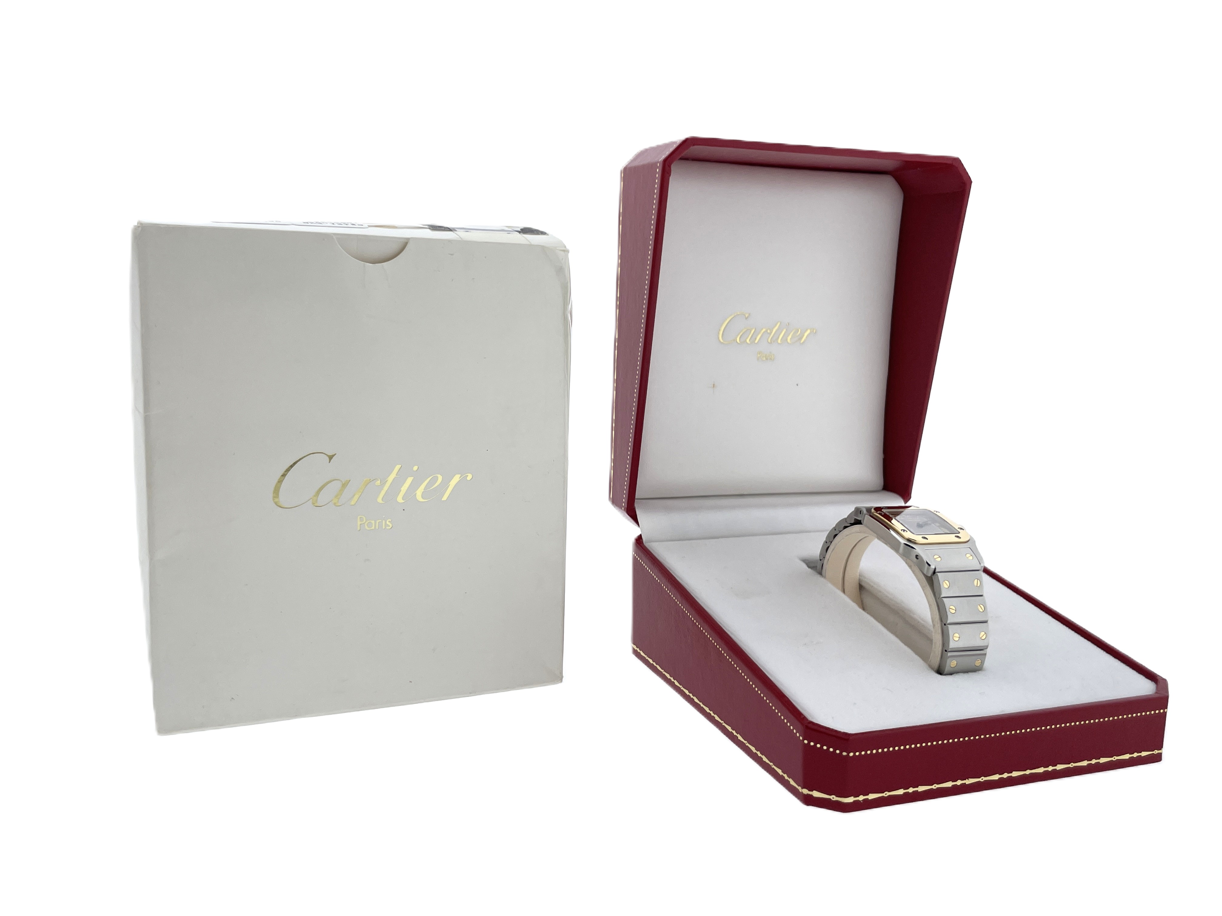 Santos de Cartier Galbee Lady Ref. 1057930 Staal/Goud - Incl. Garantie
