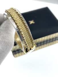 Vintage 18 Karaat Gouden Ebel Dames Polshorloge Originele Cassette Certificaat/Garantie