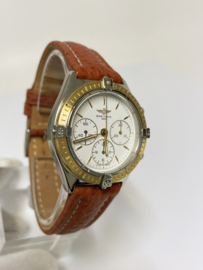 Breitling Callisto B11045 Staal Goud Polshorloge - Handopwinder Chronograaf