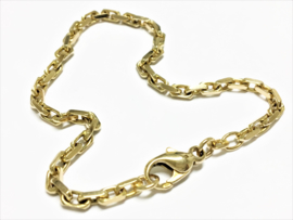 14 K Gouden Anker Schakel Armband 21,5 cm / 8,7 g