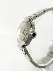 Cartier Miss Pasha 2973 Silver Dial Quartz Dames Polshorloge