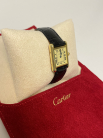 Must de Cartier Tank Midsize Quartz Ivory Roman Dial - Incl Garantie Cartier