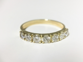 Desiree 14 K Gouden Rijring 0.80 crt Briljantgeslepen Diamant H/VVS