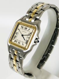 Cartier Panthère XL Jumbo One Row - Staal / Goud Quartz