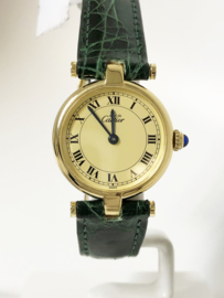 Cartier le Must Vermeil Ronde Quartz / 24 mm - Incl. Garantie