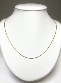 18 K Gouden S - Collier / Ketting - 52 cm / 6,17 g