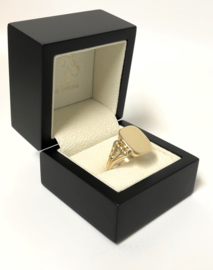 Handvervaardigd 14 K Antiek Massief Gouden Zegelring - 10,05 g