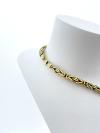 14 Karaat Gouden Koningsketting Byzantijns - 65 cm / 4.5 mm / 35.4 g