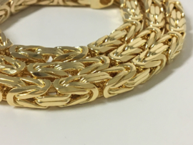 14 k Gouden Koningsketting Byzantijns - 70 cm / 165,1 g