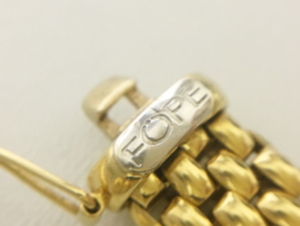 FOPE GIOIELLI Maori Set 18 K Gouden Collier / Armband  Diamant - 108,25 g