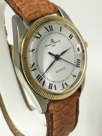 Baume & Mercier Geneve Dresswatch Jaren '90 - Staal / Goud