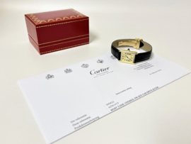 Must de Cartier Tank Midsize Quartz 1613 Roman Dial Deployante - Cartier Garantie