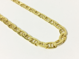 14 K Gouden Gucci Schakel Armband - 22 cm / 12,7 g