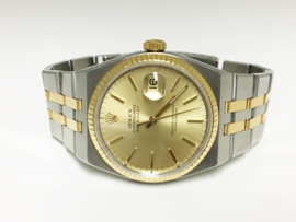 Rolex Datejust Oysterquartz - Staal / Goud 17013 - Heren Polshorloge