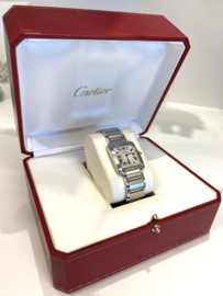 Cartier Tank Francaise Midsize Staal / 18 K Goud - Model 2301 Quartz