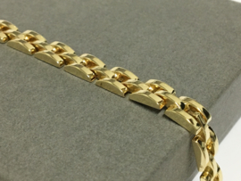 14 K Gouden Schakel Armband - 19 cm / 12 g