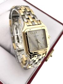 Cartier Panthere 10602 Date Chevron Bracelet LM - Full Set Incl Cartier Garantie