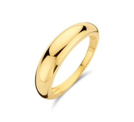 14 K Gouden Bandring (bol) - 5 mm