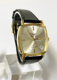 LONGINES Ultra Chron 18 Karaat Gouden Heren Vintage Dresswatch Automatic